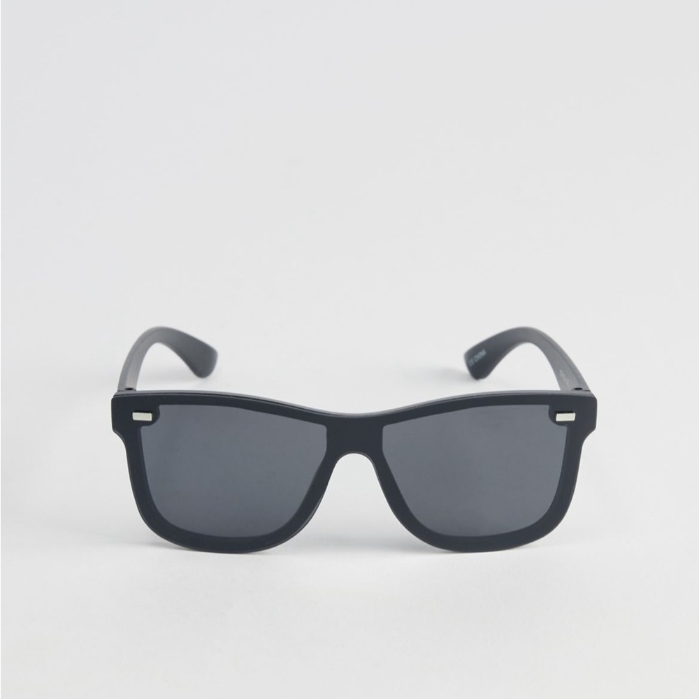NWT URBAN OUTFITTERS ‘Riley’ Square Retro Black Sunglasses 1950s 1960s 1980s